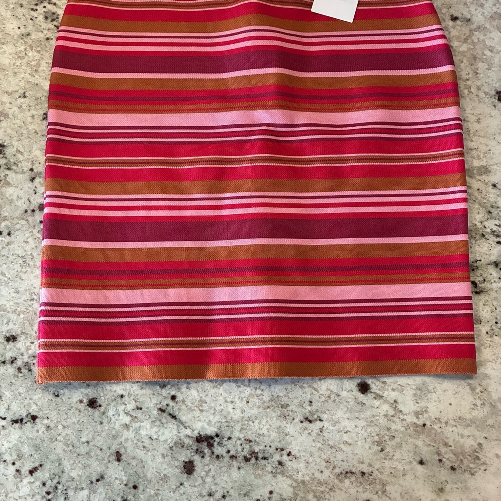 Herve Leger NWT Striped Pencil Skirt - Picture 4 of 9